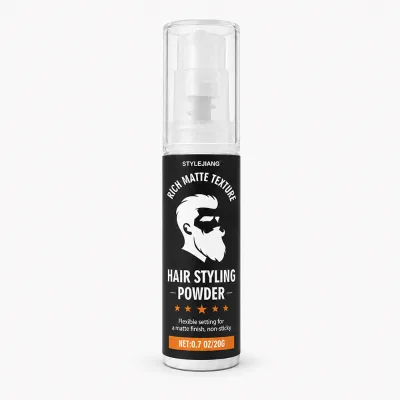 0.7OZ Matte Hair Root Boost Styling Powder, Travel Size Oil Control Volumizing Powder for Daily & Barber Use