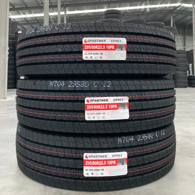 Top Quality Brand Copartner Truck Tires With Warranty 315/70R22.5 385/65R22/5 315/80R22.5 Budget Price Wheels with Rim Factory