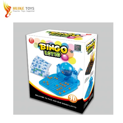 Cheap Plastic Bingo Machine and Lottery Bingo Game Toys for Child