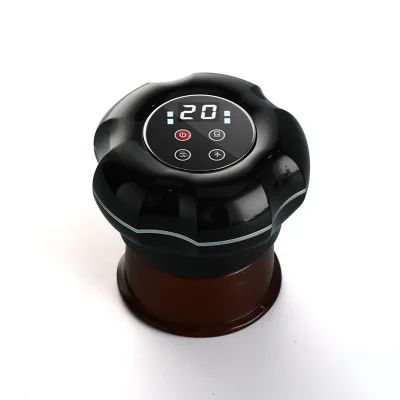 Electric Intelligent Gua Sha Massager Large Suction Force Electric Cupping Set Hot Compress Therapy Device