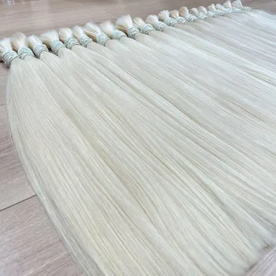 Wholesale Cucitle Aligned 100% Unprocessed Russian Human Hair Double Drawn Cabello Humano Virgin Hair Extensiones for Salon