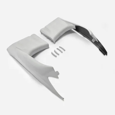 For S2000 AP1 AP2 SP Style Wide Body Fiberglass Front Fender with Bumper Extension UV Protected