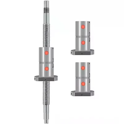 Double-Nut Ball Screws Series DFU2005 Long Service Life and Strong Bearing Capacity for CNC Industries Made of Steel Ball Screw
