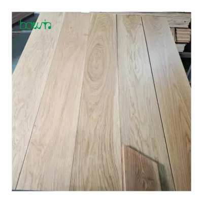 Luxury Style AB Grade Oiled Oak Solid Flooring Tongue and Groove Random Length 180mm Wide 18mm Thick Hardwood Oak Flooring
