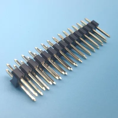 Dual row pin header