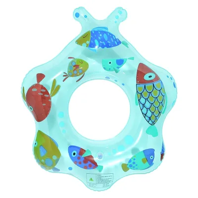 Factory Spot Swimming Ring Adult Retro Sea Creature Inflatable Underarm Swimming Ring Thickened Handle Swimming Ring Wholesale