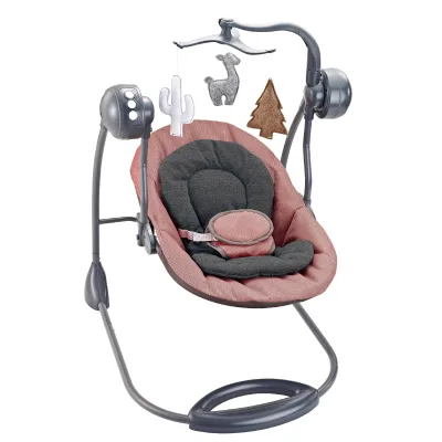 Modern Children's Electric Rocking Chair Multifunctional Cradle Bed Swing Soothing Recliner Cross-Border Plastic Baby Hotels