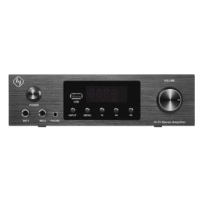 Kinma 2.0 CH DSP Professional Home Theater Audio Power Class D Amplifier AV-280HD