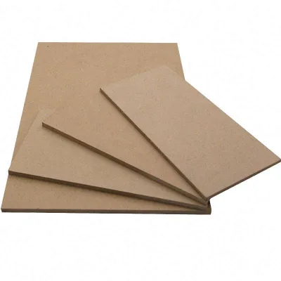 High grade plain medium density mdf round board