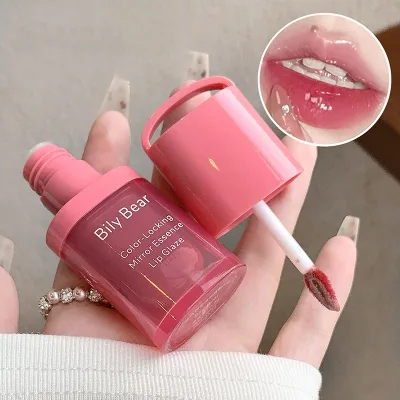 Bily Bear Color-Protecting Waterproof Mirror-Sheen Lip Serum Gloss Dewy Glass-Like Plump Lips Enhances China-lipgloss-price