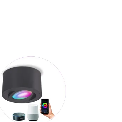 APP Smart LED Nebula Cloud Night Light Portable RGB Bling Starry Projector USB Power Source Modern White for Bedroom Bed AC Bed
