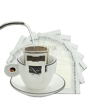 New Trend High Quality Japanese Material Hanging Coffee Filter Drip Bag Cold Brew Coffee Filter Bags