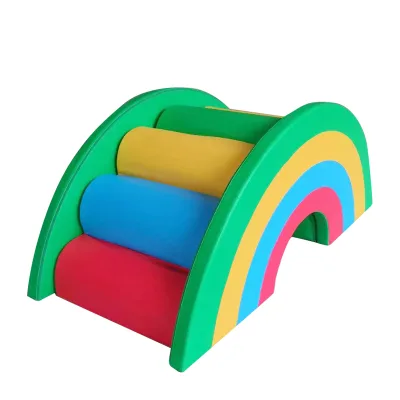 Factory Hot Sale Directly Rainbow Bridge Design Indoor Playground Safety Kids Soft Play for Party