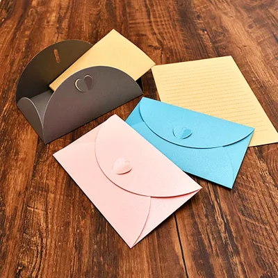 Wholesale Hot Sell Luxury Envelopes Envelope Paper Packaging Gauze Paper Wedding Invitation Envelopes With logo