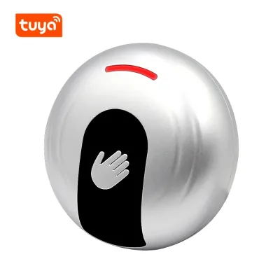 Tuya Smart Push Button Switch Wifi No Touch Infrared Touchless Sensor Button Door Release Switch Access Control Exit Button