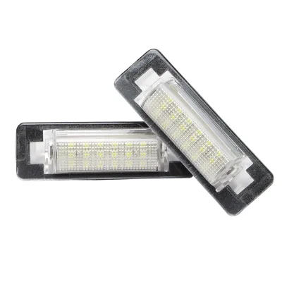 License Plate Lamp for W210 W202 12V White Numbers Plate LED