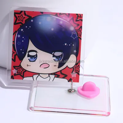 One Piece Acrylic Epoxy Pin Cute Acrylic Badges Custom Your Own Anime Cartoon Design