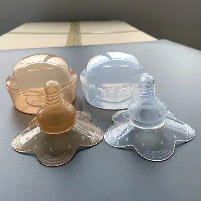 Anti-Biting Nipple Protector High Quality Food-Grade Kids Feeding Mommy's Breastfed Guard Nipple Shield for Baby