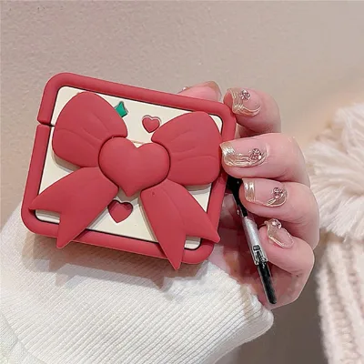 Bee Elephant Wing 3D Cute Lovely Cartoon Silicon Stand Holder Earphone Case for Apple AirPods 1 2 3 Pro Protective Cover Shell