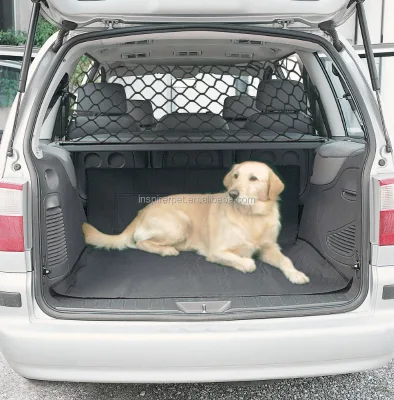 Car Truck SUV Adjustable Lightweight Protective Net Safety Mesh Barrier for Pet Dog Rear Seat Headrests