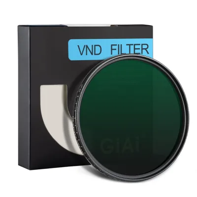 GiAi ND2-400 67mm 77mm Variable ND Filter Neutral Density Camera Filter