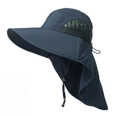 Wholesale Sun Hat for Adults Woman Customissed Hats Summer Camp Sports Caps With Pocket Fan for Outdoor Bucket Hat