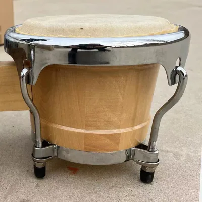 Bongo Drum Children's Music Hand-tapped Drum Performance Accompaniment Prop Hand Drum BONGO Drum African Drum