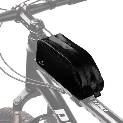Outdoor Mountain Cycling Fully Waterproof RPET OEM Custom 1L Capacity Bike Phone Front Frame Pouch Bicycle Tube Bag