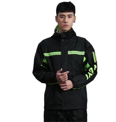 Men's Women's High Quality Raincoat Set Waterproof All-Sport Pants Motorcycling Traveling Camping PVC Rainproof Raincoat