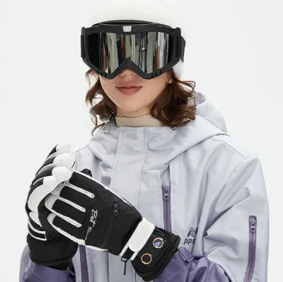 3 Heat Levels Heated Gloves Windproof Waterproof Lightweight Heated Gloves Warm Hand Thermal Gloves