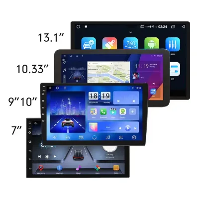 Auto Radio 9 Inch Universal Touch Screen Car Radio 720P WIFI Dsp Rds Navigation System Android Auto Carplay 2 Din Android DVD