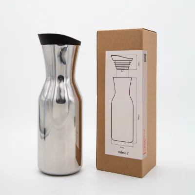 Large Cool Pitcher Water Kettle Jug Carafe with Flow Lid and Spout for Cold Water Tea Juice Coffee