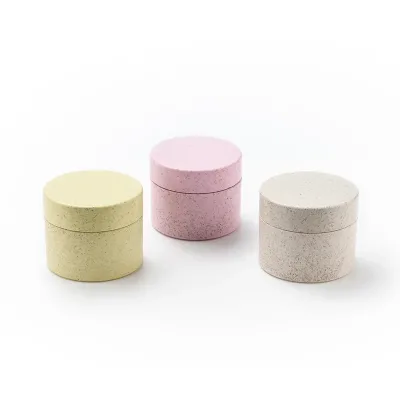 Biodegradable Container Body Lotion Cosmetic Cream Jar