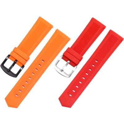 Rubber Watch Band Strap Silicone Smart Watch Band Silicone Fashion Watch Bands 2021 Hot Selling Rubber