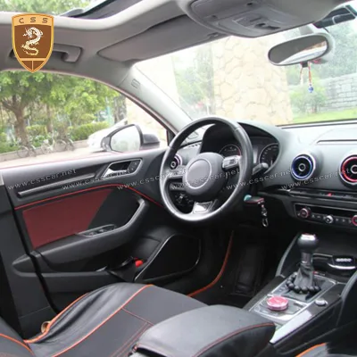 Ad A3 Carbon Fiber Car Accessories Interior Trim Cover Auto Parts