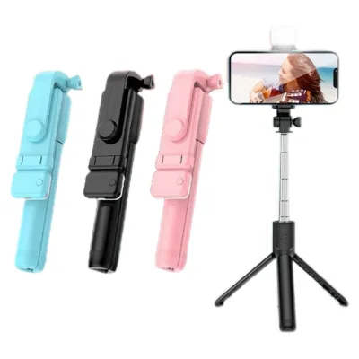 Handheld Fill Light Tripod for Mobile Phones and Cameras Ideal for Live Streaming and Vlogging
