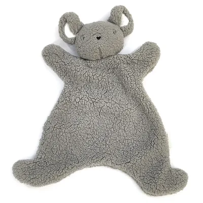Polyester Baby Lovey Security Blanket with Customized Color & Logo Soft Breathable for Newborns 32x27cm