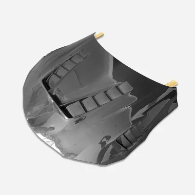 for 19+ Supra A90 STV Type vented hood Double‑sided carbon fiber