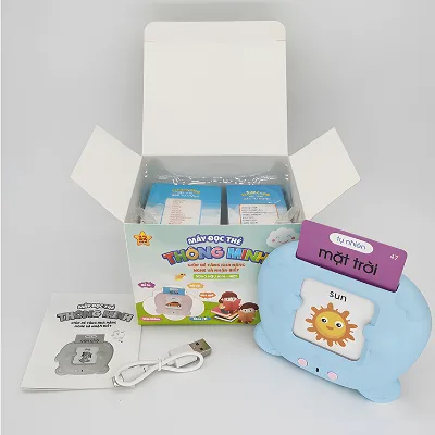 Audible Flashcard Device Early Development Educational Device Talking Flash Cards for Toddlers Kids