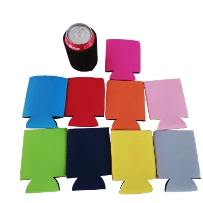 Portable 330ml 12 Oz Neoprene Can Cooler Sleeve Fashionable Insulated Soft Beer Can Holder