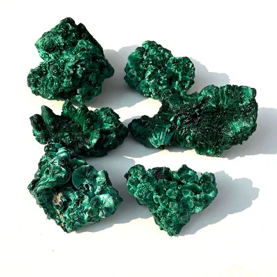 Wholesale Nature Raw Crystal Malachite Stone Natural Malachite Green Raw Healing Stone for Gift