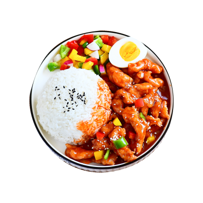 Experience Chinese Food Serving Restaurant Ready Meal Bag HACCP Prepared Dishes Sweet and Sour Chicken Meat Diet Party Cuisine
