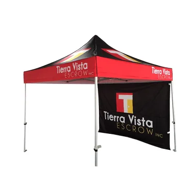 Customized Logo Any Size Quick Shade 10*10 Canopy Tent Printed for Events Outdoor Aluminum Tent