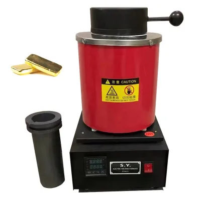 Copper Melting Furnace for Gold Silver Copper Smelting Furnace Gold