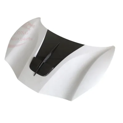 High quality MS Style Semi-Carbon Fiber hood engine cover for Ferrari 488 GTB Spider Semi-Carbon Fiber Bonnet Engine