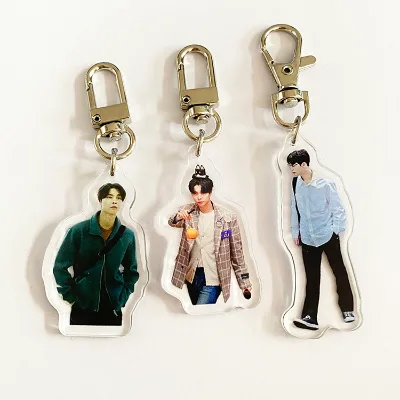 Custom Keychain Acrylic Double Side Printed Anime Acrylic Keychain Custom Kpop Company Promotional Gifts Keychains
