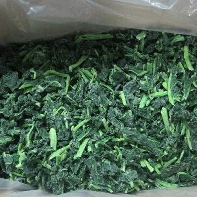 Frozen Vegetables Spinach cube and ball
