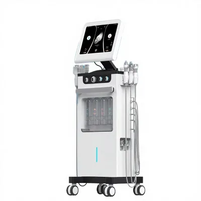 Portable Oxygen Facial Jet Peel Machine Remove Wrinkle Whiteting Deep Cleaning Shrink Pores Jet Peel Facial Machine for Salon