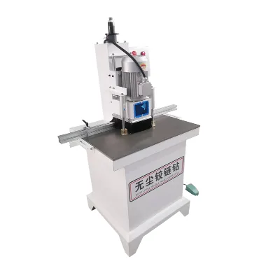 Benchtop Dust-Free Hinge Drill Foot-Operated + Automatic Dust Extraction Drilling Wooden Door/Cabinet Hinges Single/Double-Head