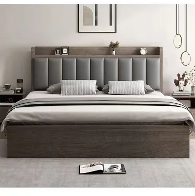Modern Newly Designed Double & King-Size Solid Wood Bed in Cute Bear Shape for Children Popular Home Furniture Bedroom Set